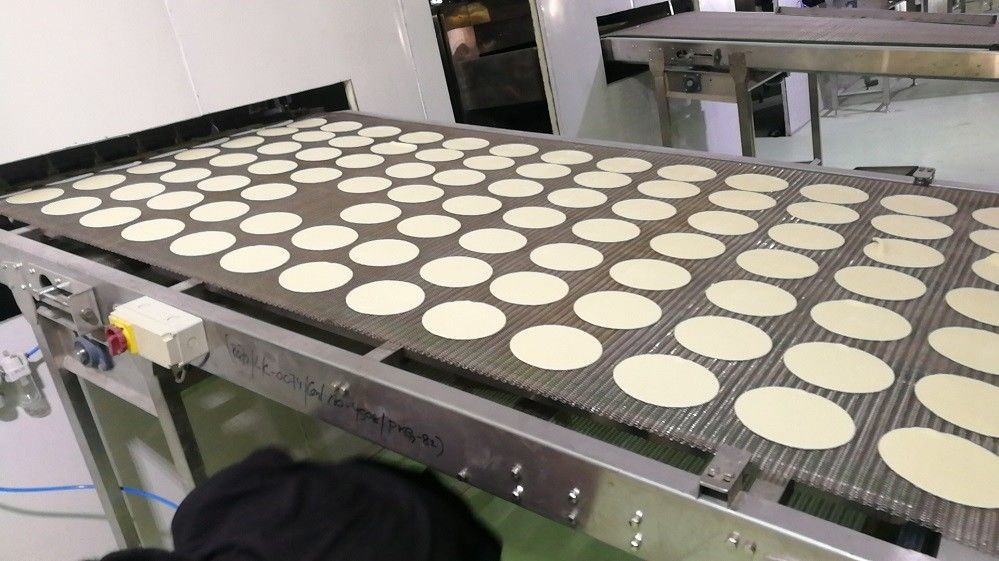 304 αυτόματος επίπεδος κατασκευαστής ψωμιού ανοξείδωτου με το φούρνο σηράγγων